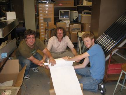 Picture of Dr. Miller, Danny Cassinis, & Chris Renner 